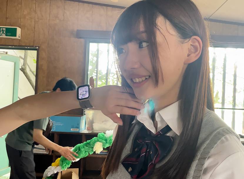 「手毬の少女」メイキング